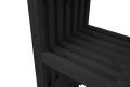 Plantebord svart 115 × 32 × 80 cm